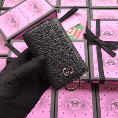 gucci clip key case replica|gucci key pouch with hook.